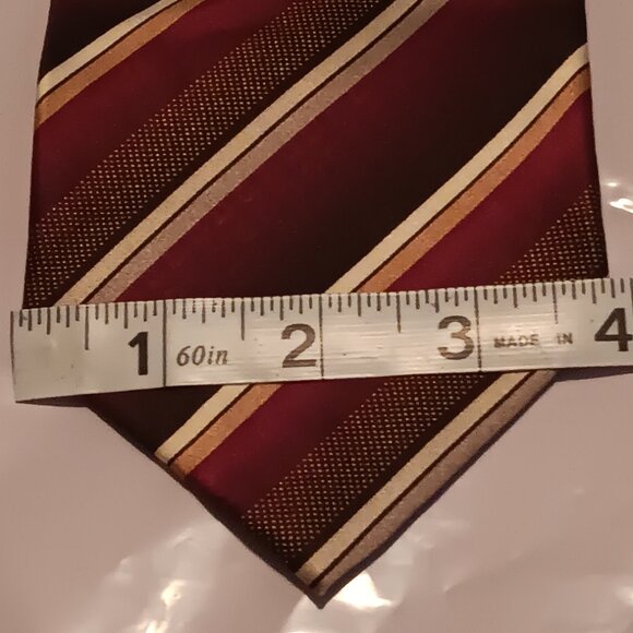 Bergamo New York Men's Silk Handmade Ties - Set of 3 - Picture 5 of 14